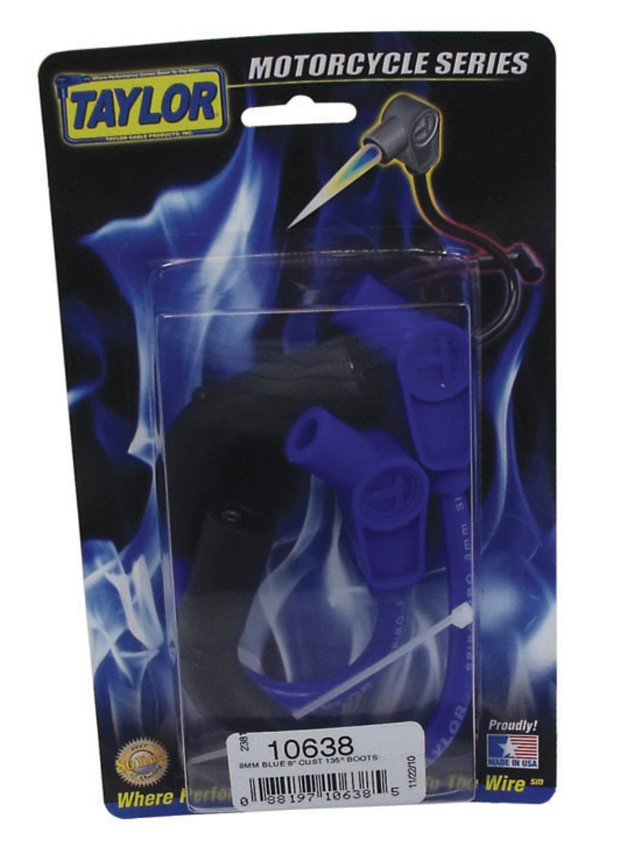 Spark Plug Wire Set 2008-2011 Harley-Davidson 8mm Silicone Spiro Pro 135? 10638