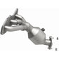 Catalytic Converter with Integrated Exhaust Manifold for HM Grade Federal / EPA Compliant Direct-Fit Manifold Catalytic