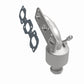 Catalytic Converter with Integrated Exhaust Manifold for HM Grade Federal / EPA Compliant Direct-Fit Manifold Catalytic