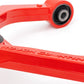 Fits Nissan Titan XD 4WD (2016-2024) Red Forged Upper Control Arms; 80001RED
