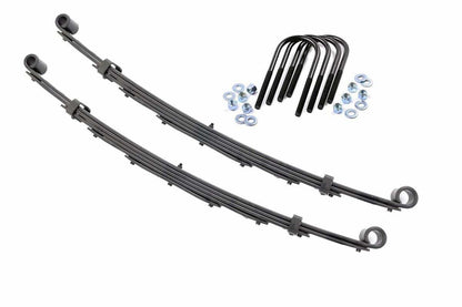 Fits Chevy C10/K10/C25/K25 Truck/Jimmy(69-72) Front Leaf Springs 4" Pair 8001Kit