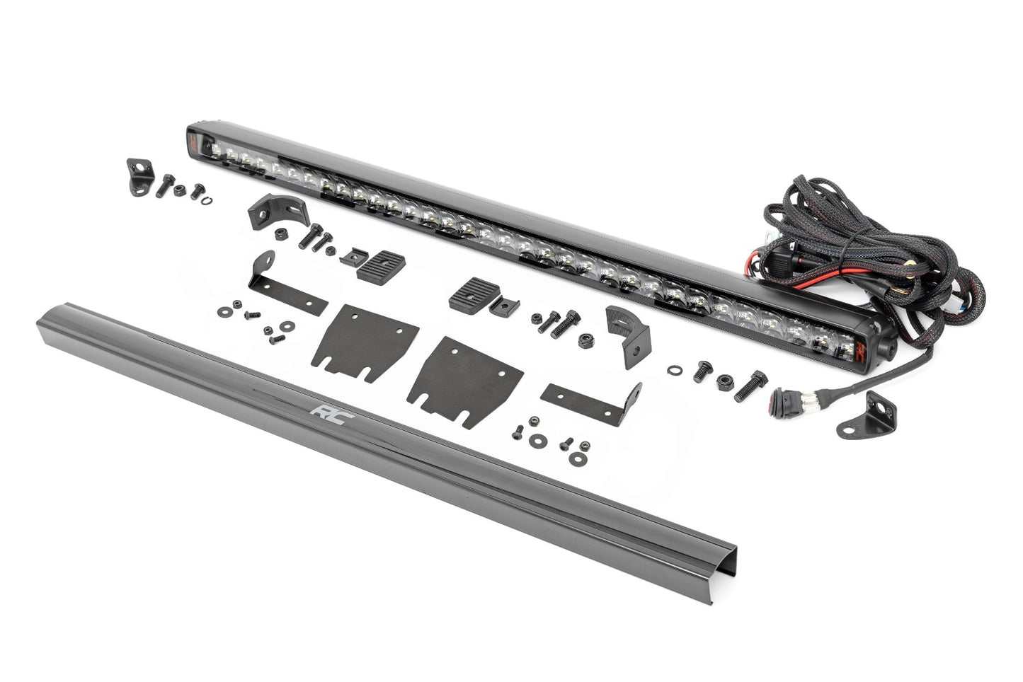 Fits Jeep Gladiator JT (18-24) LED Hood Kit; 30"; Spectrum Series; 80054