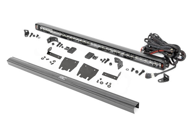 Fits Jeep Gladiator JT (18-24) LED Hood Kit; 30"; Spectrum Series; 80054