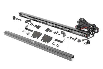 Fits Jeep Gladiator JT (18-24) LED Hood Kit; 30"; Spectrum Series; 80054