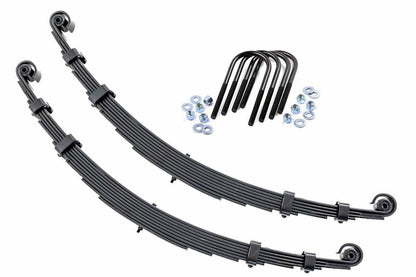 Fits Jeep CJ 5 4WD (1955-1975) Front Leaf Springs; 2.5" Lift; Pair; 8005Kit