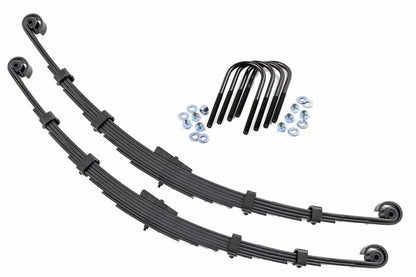 Fits Jeep CJ 5 4WD (1955-1975) Rear Leaf Springs; 2.5" Lift; Pair; 8006Kit