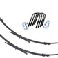 Fits Jeep Wrangler YJ 4WD (1987-95) Front Leaf Springs; 2.5" Lift; Pair; 8009Kit
