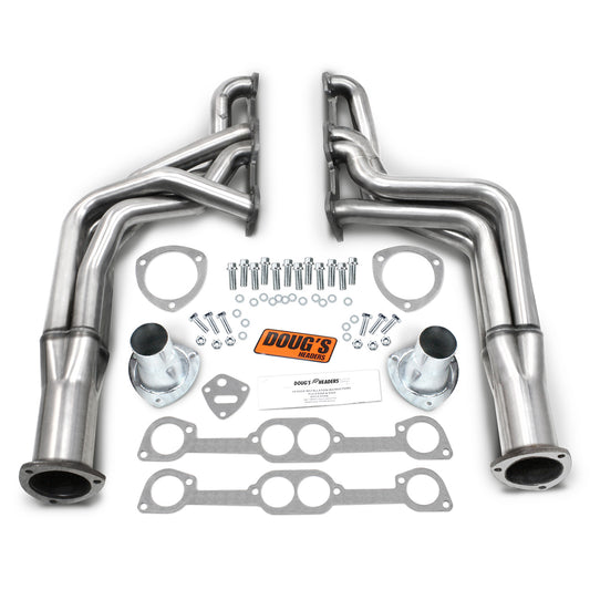 Long Tube Headers for 67-69 Firebird 455 W/HO/SD/Ram Air Heads only D568-SS
