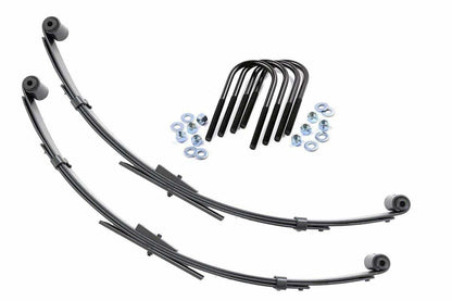 Fits Jeep Wrangler YJ 4WD (1987-1995) Rear Leaf Springs; 2.5" Lift; Pair 8012Kit