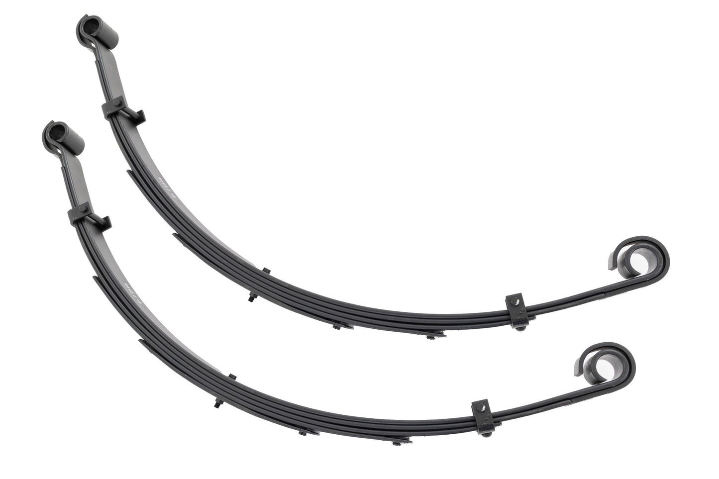 Fits Jeep Wrangler YJ 4WD (1987-1995) Front Leaf Springs; 6" Lift; Pair; 8014Kit