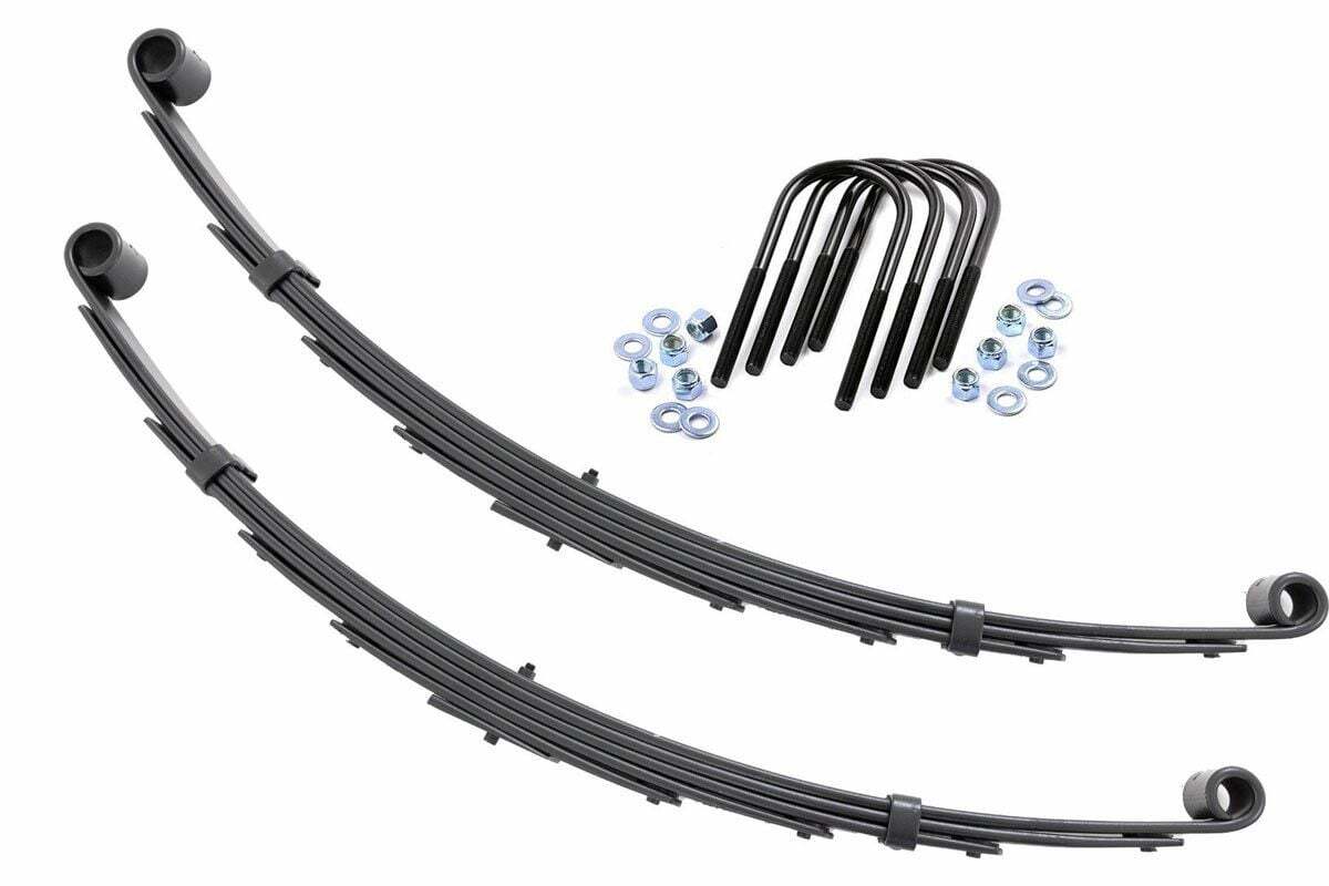 Fits Chevy C10/K10 C15/Jimmy(73-91) Front Leaf Springs 6" Lift Pair 8015Kit