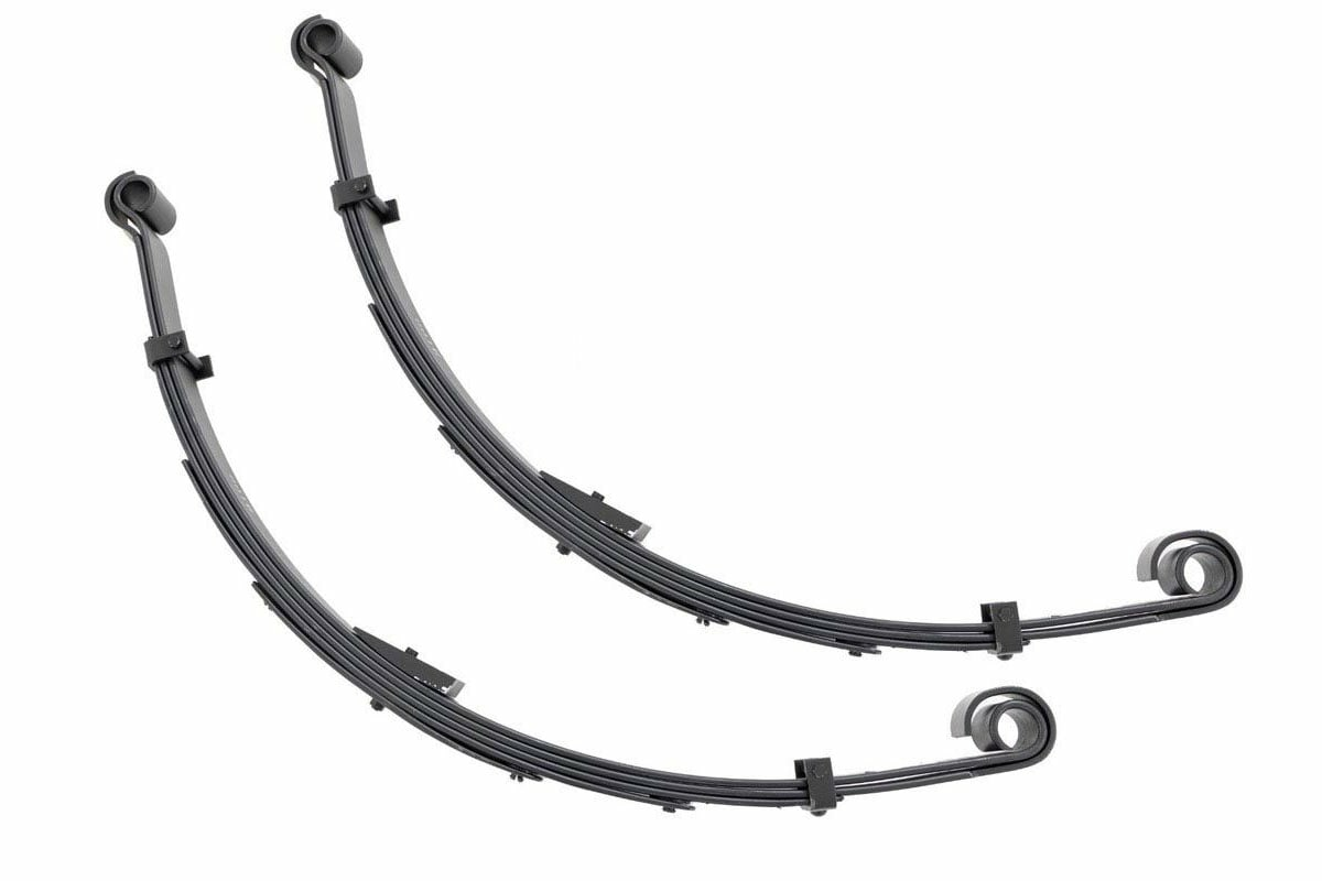 Fits Jeep Wrangler YJ 4WD (1987-1995) Rear Leaf Springs; 6" Lift; Pair; 8016Kit