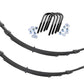 Fits Jeep CJ 5 4WD (1976-1983) Front Leaf Springs; 4" Lift; Pair; 8019Kit