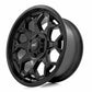 Rough Country 80 Series Wheel One-Piece Semi Gloss Black 20x9 8x6.5 0mm 80200910