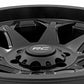 Rough Country 80 Series Wheel One-Piece Semi Gloss Black 20x9 8x6.5 0mm 80200910