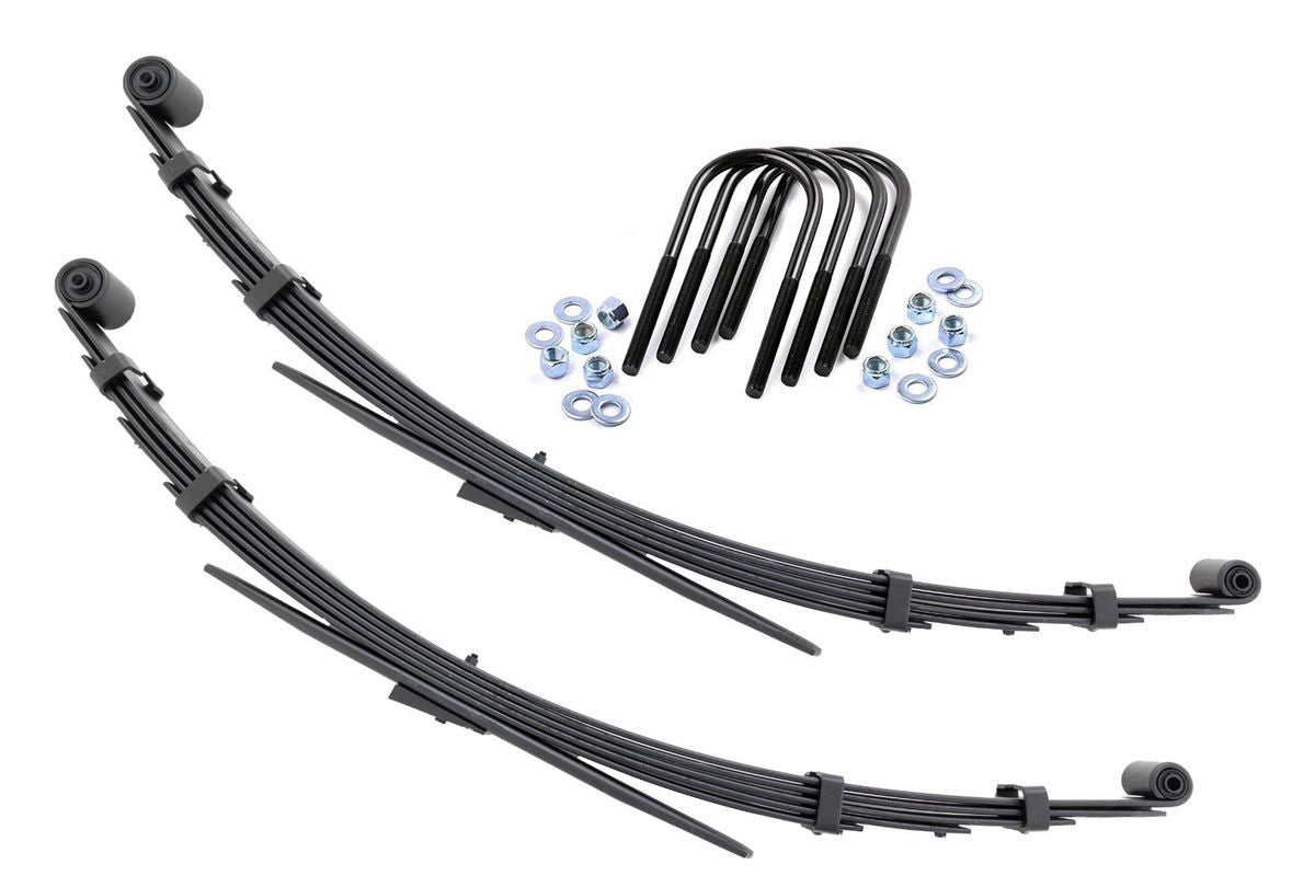 Fits Jeep Grand Wagoneer/J10/J20/Wagoneer 4WD Rear Leaf Springs 3" Pair 8023Kit