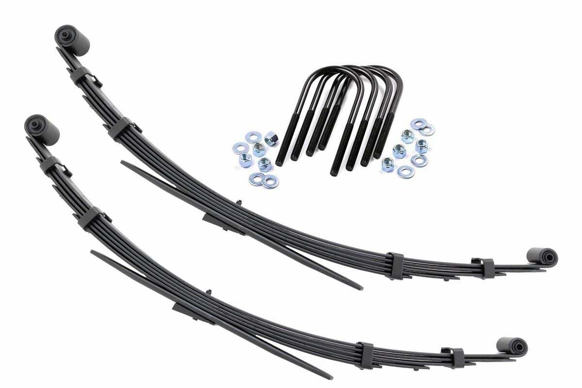 Fits Jeep Grand Wagoneer/J10/J20/Wagoneer 4WD Rear Leaf Springs 3" Pair 8023Kit