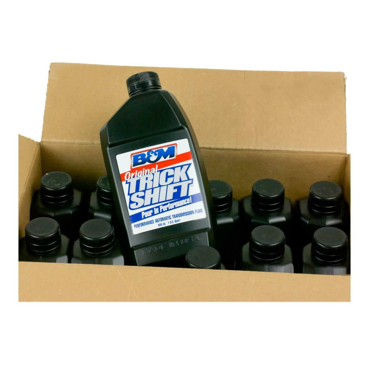 B&M Trick Shift Automatic Transmission Fluid - 1 Quart Bottle - 80259