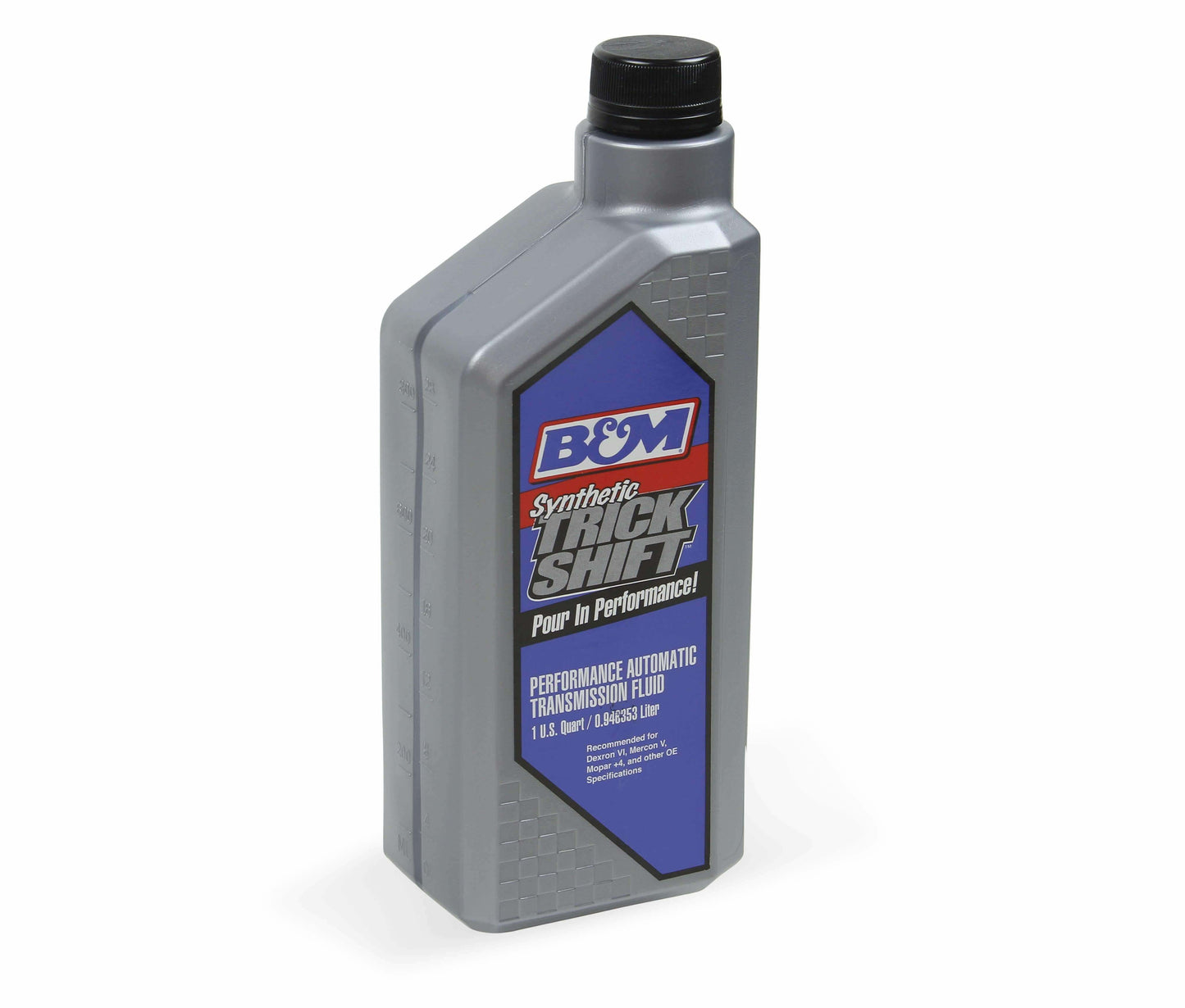 B&M Synthetic Trick Shift Automatic Transmission Fluid - 1 Quart Bottle - 80262