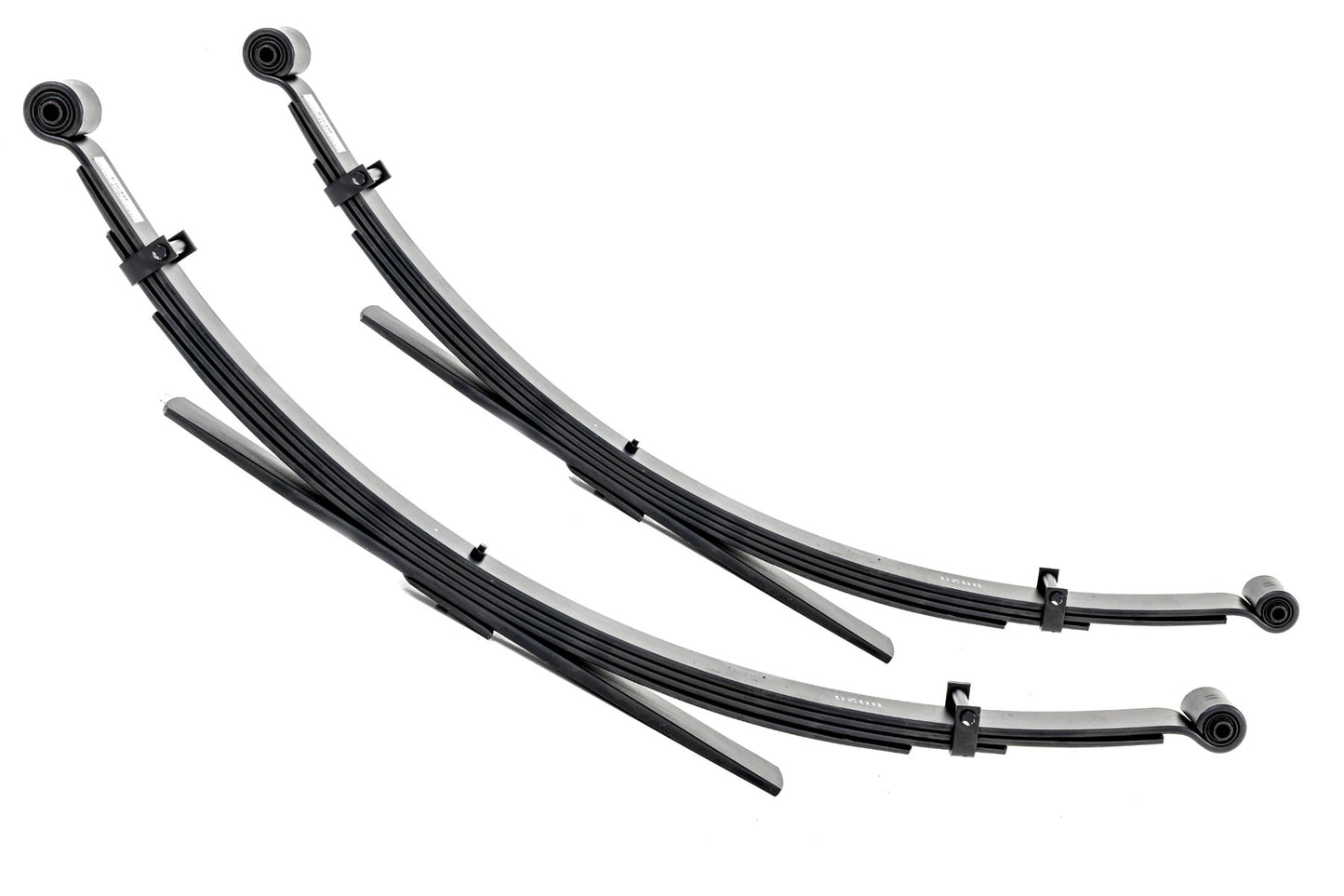 Fits Ford Bronco/F-150 4WD (1980-1996) Rear Leaf Spings; 4" Lift; Pair; 8029Kit
