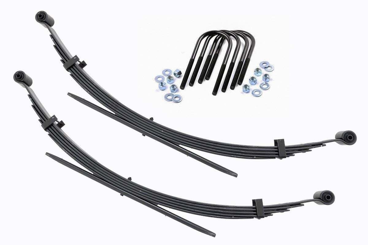 Fits Chevy C20/K20 C25/K25 4WD(77-87) Rear 56" Leaf Springs 2" Pair 8036Kit