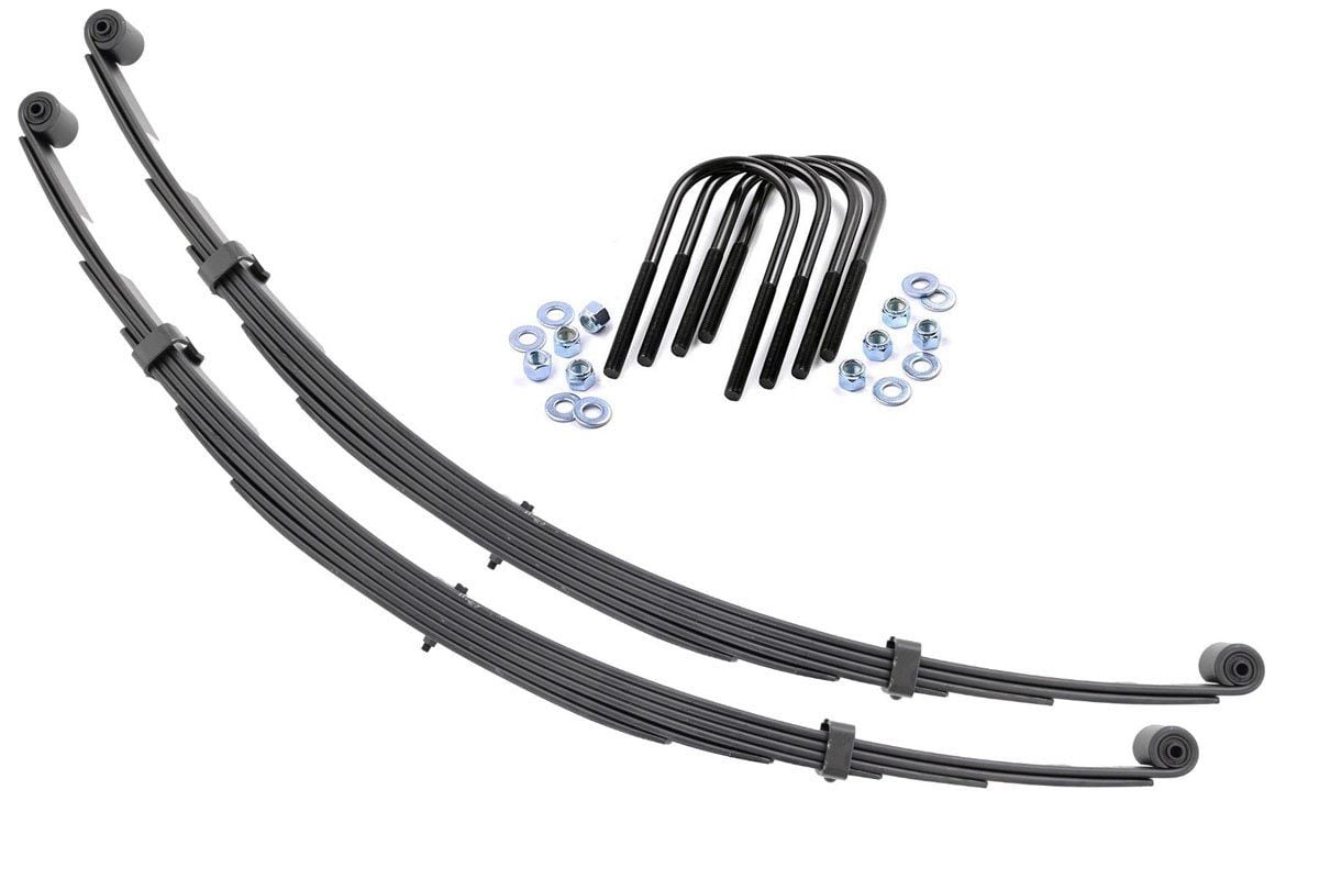 Fits International Scout II 4WD(71-80) Rear Leaf Springs 2.5" Lift Pair 8040Kit