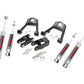 Fits Nissan D21 Hardbody Truck (86-94)/Truck (95-97) 1.5-2 Inch Lift Kit; 80530