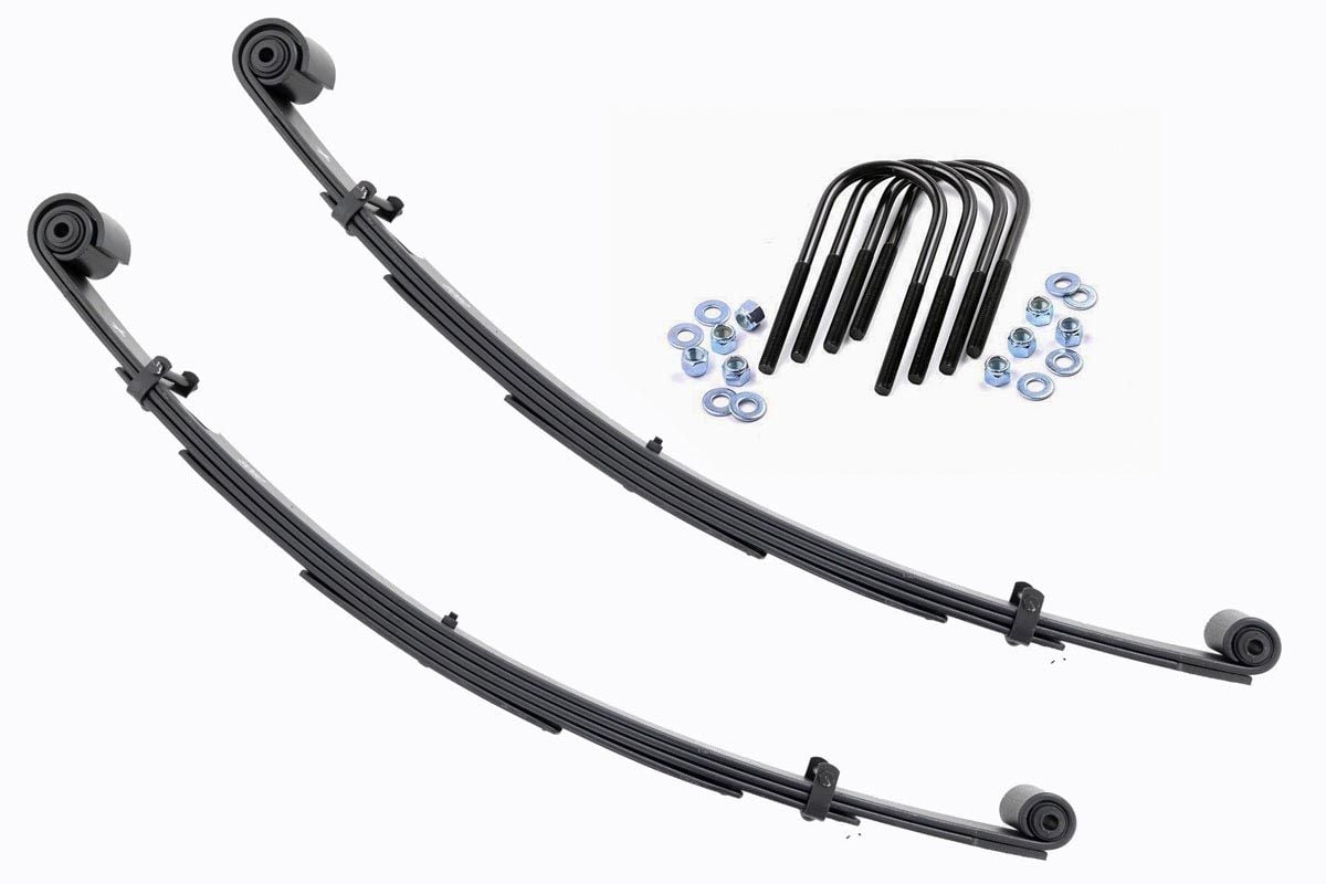 Fits Ford Excursion 4WD Front Leaf Springs 2.5" Lift Pair 8060Kit