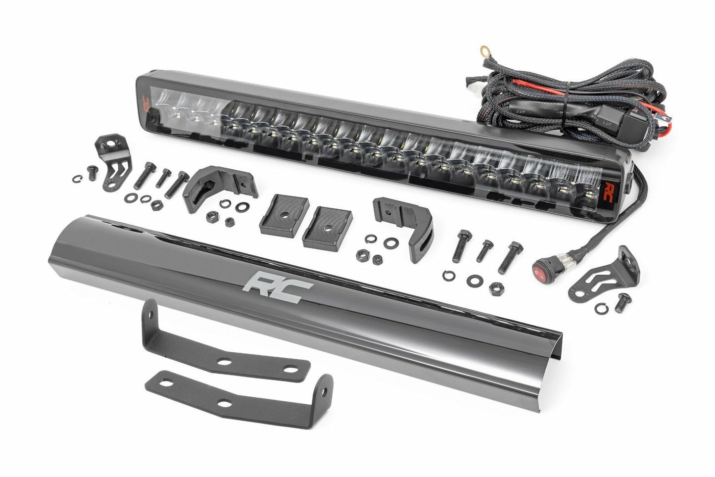 Fits Nissan Titan XD(16-24) LED Light Bumper Mount 20" Spectrum Dual Row 80645