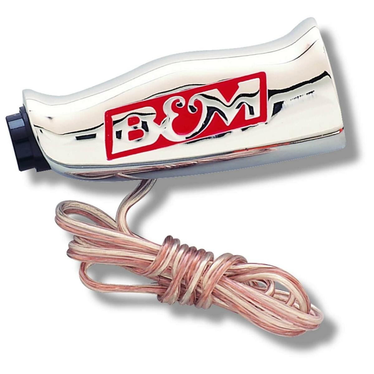 B&M Universal T-Handle - Chrome with 12V Switch - 80659