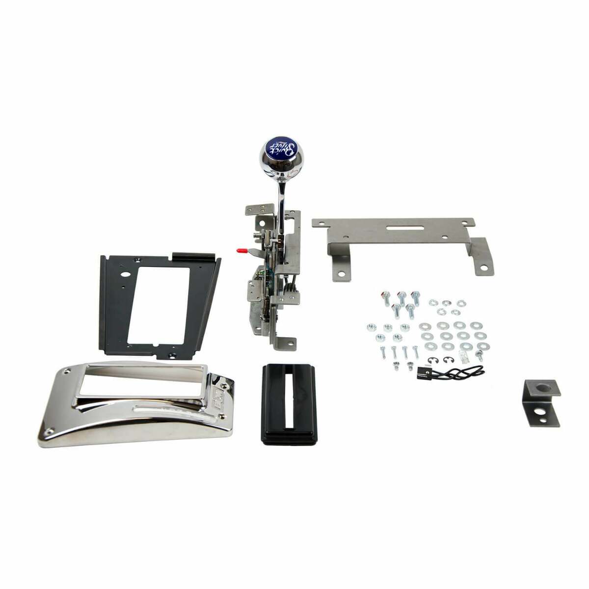 B&M 80688 Automatic Shifter, Console Quicksilver