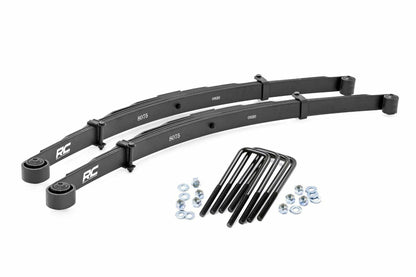 Fits Toyota Tacoma 2&4WD (2005-2023) Rear Leaf Springs; 3.5" Lift; Pair; 8075Kit