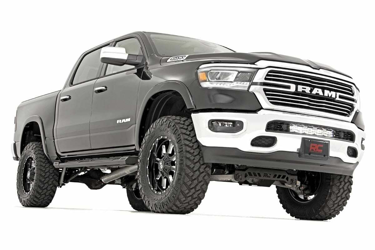 Fits Ram 1500 (19-24) LED Light Kit; Bumper Mount; 20" Spectrum Dual Row; 80779