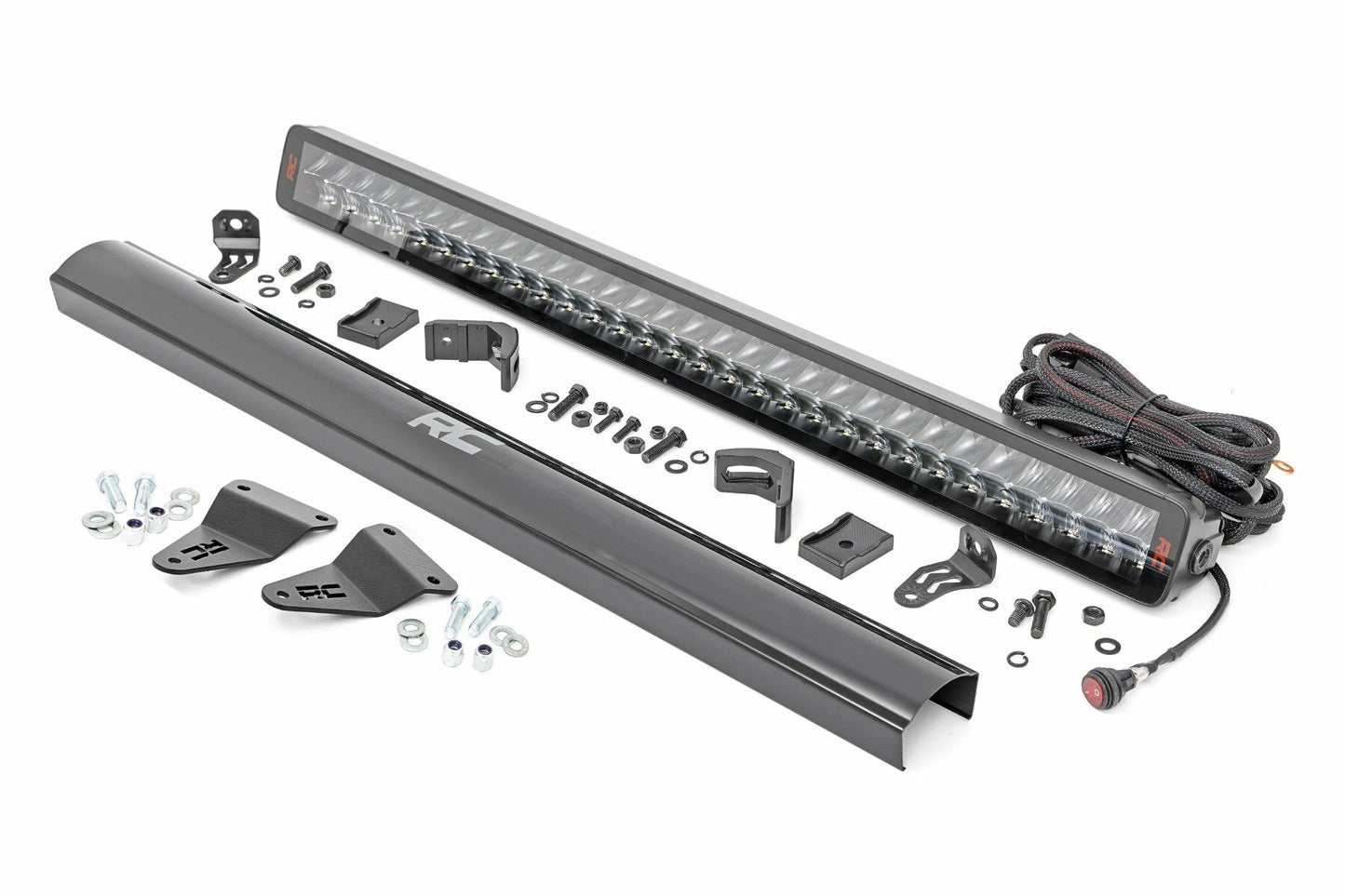 Fits Toyota 4Runner(14-20) LED Light Bumper Mount 30" Spectrum Dual Row 80786