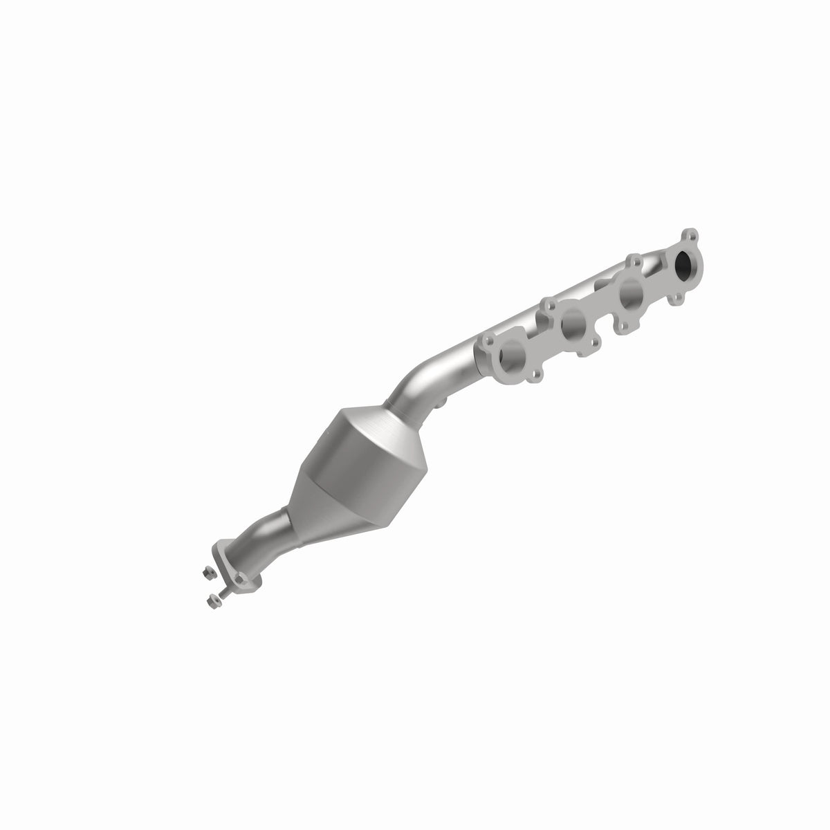 Catalytic Converter with Integrated Exhaust Manifold for HM Grade Federal / EPA Compliant Direct-Fit Manifold Catalytic