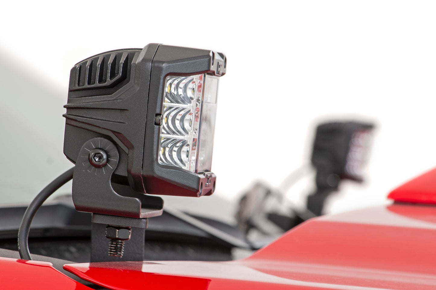 Fits Silverado 1500(19-24) LED Light Ditch Mount 2" Spectrum Pair Spot 80841