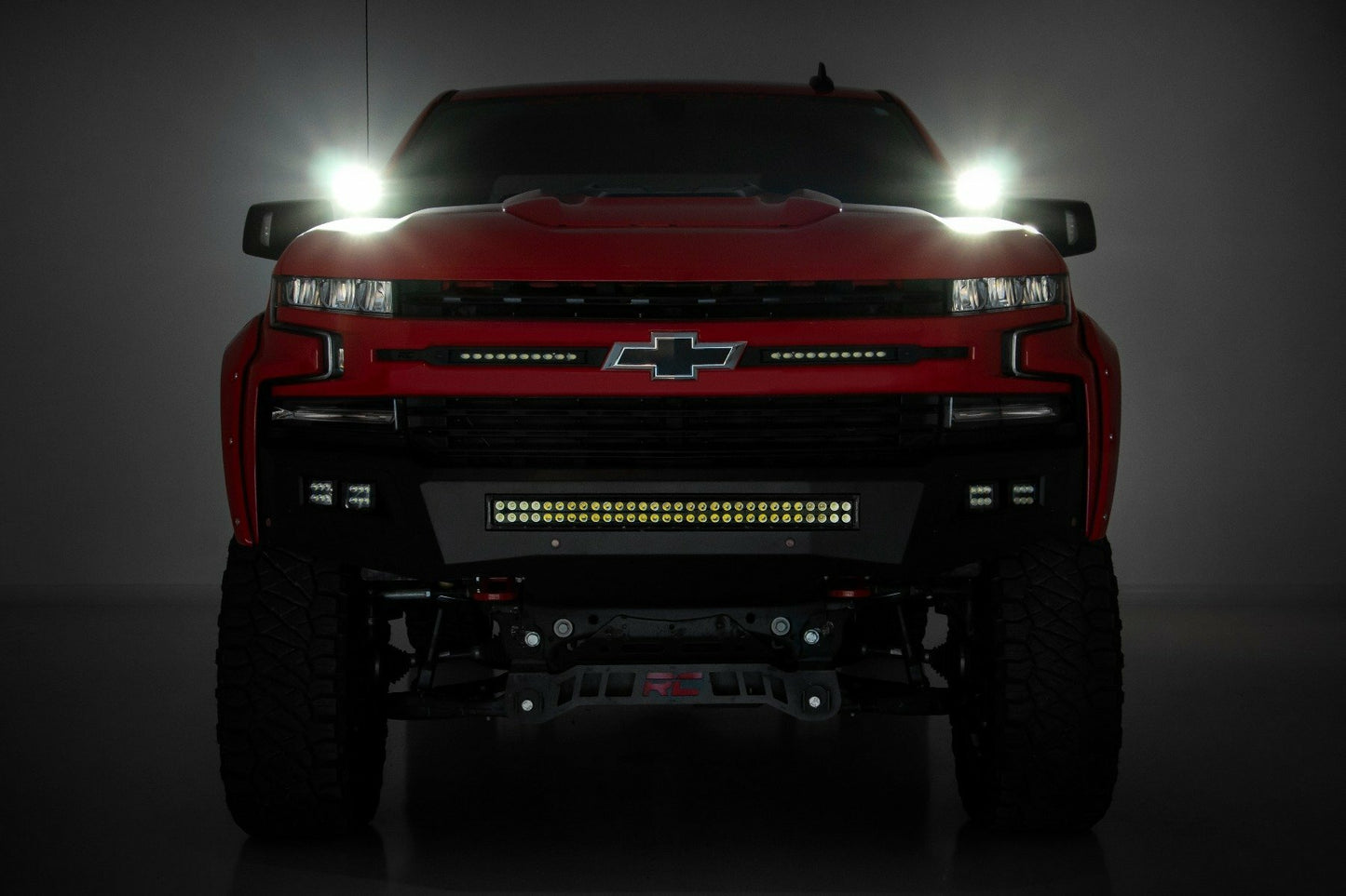 Fits Silverado 1500(19-24) LED Light Ditch Mount 2" Spectrum Pair Spot 80841