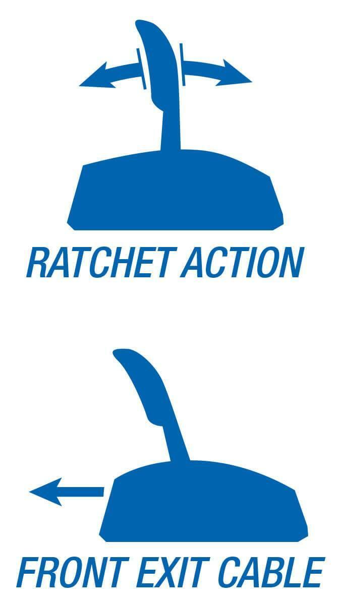 B&M Automatic Ratchet Shifter - Hammer - 80885