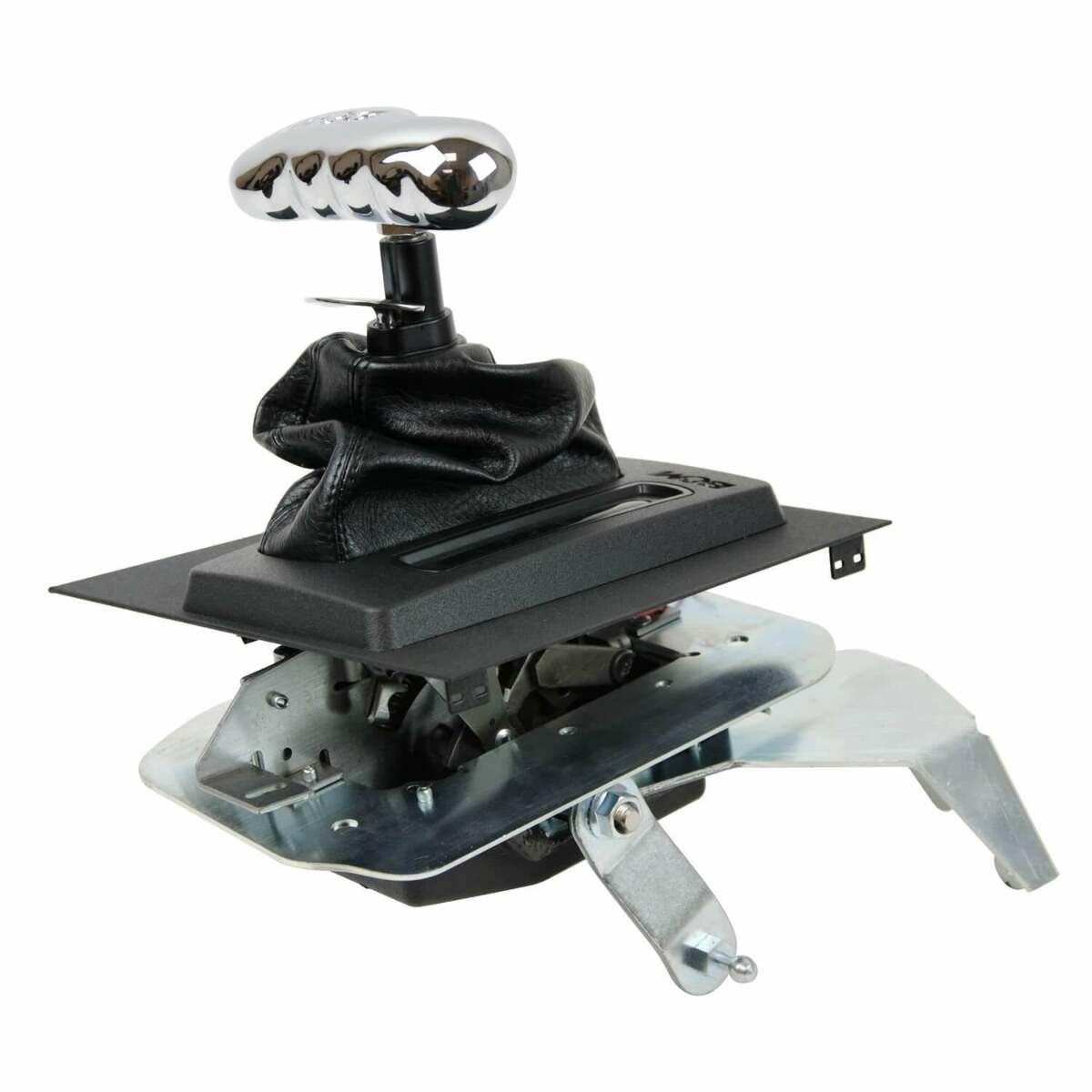 B&M 81002 - Automatic Ratchet Shifter - Hammer Console - Fits 1987-1993 Ford Mustang Console.