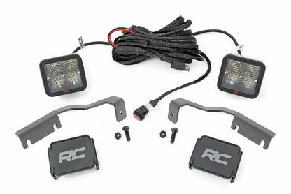 Fits Nissan Frontier(22-24) LED Light Ditch Mount 2" Spectrum Pair Spot 81064