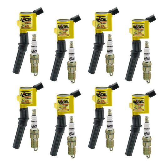 ACCEL Ignition Upgrade Kit-98-08 Ford4.6L/5.4L/6.8L 2-valve egines,yellow-811432