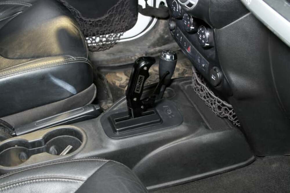 B&M Automatic Shifter for 12-18 Jeep Wrangler JK Magnum Grip Pro Stick Console 81162