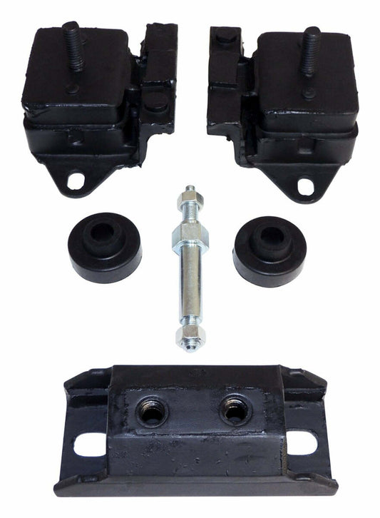 Vintage - Metal Black Engine Mount Kit - 8128488K