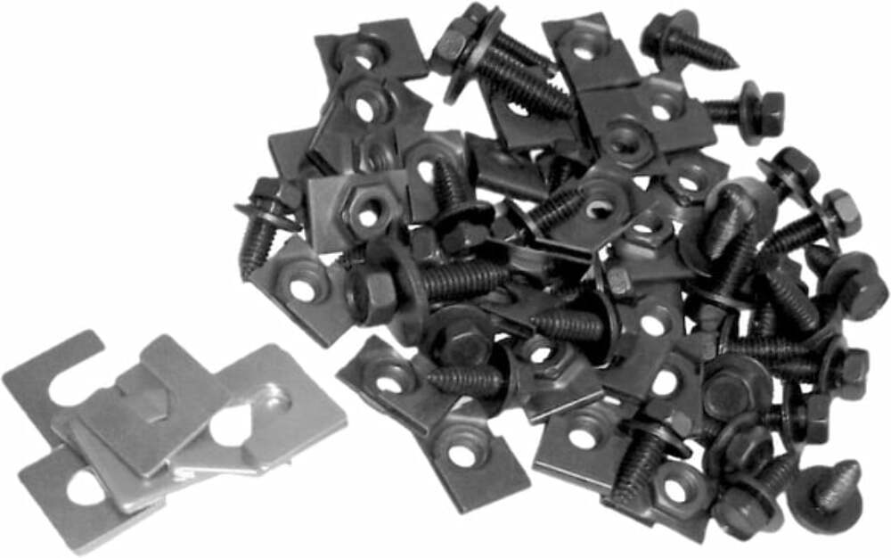 Fits 1967-1972 Chevrolet C10 Pickup; Inner Fender Bolt Kit 8130-67