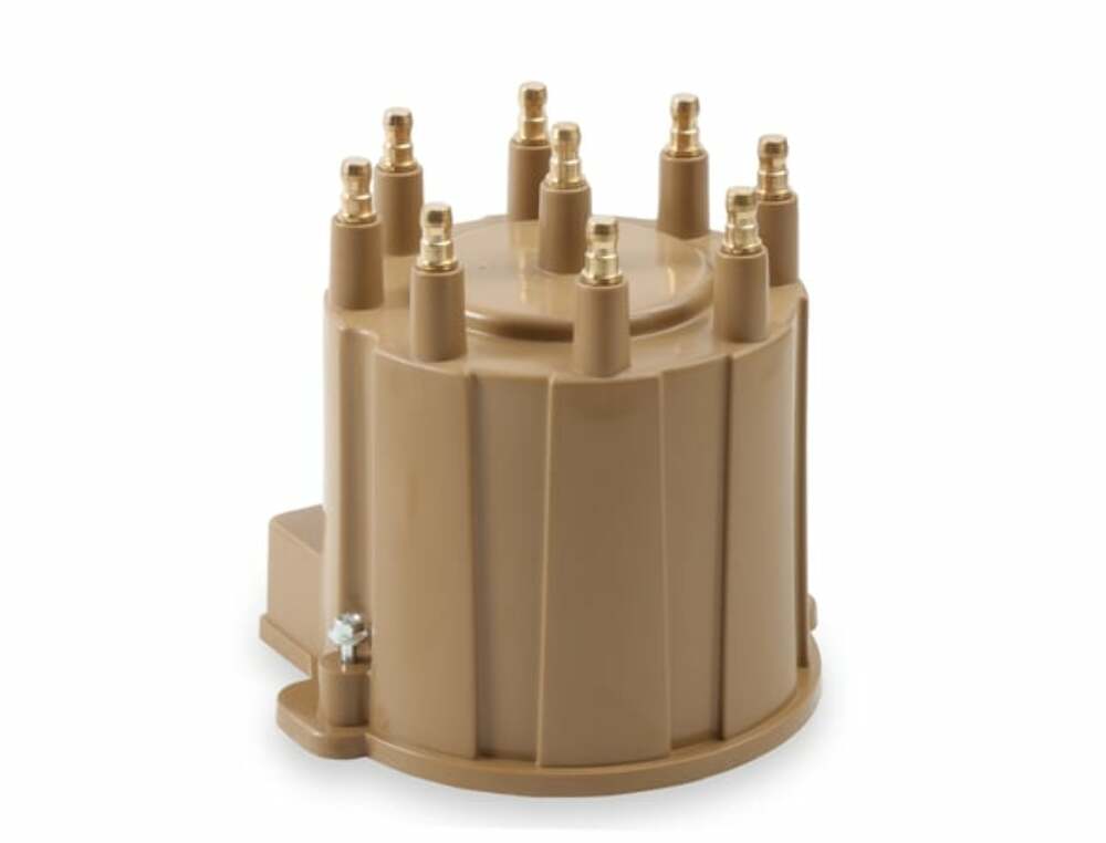 Distributor Cap & Rotor Kit - HEI Style - Tan - 8132