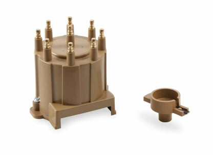 Distributor Cap & Rotor Kit - HEI Style - Tan - 8132