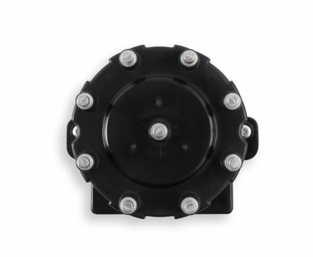 Distributor Cap & Rotor Kit - HEI Style - Black - 8139