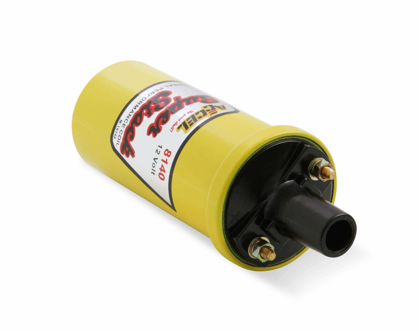 ACCEL 8140  Ignition Coil-Yellow-42000v 1.4 ohm primary-Points-good upto 6500 RPM