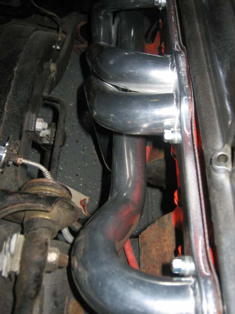 1967-1974 Chevrolet Camaro Header Flowmaster Scavenger Series Elite 814110