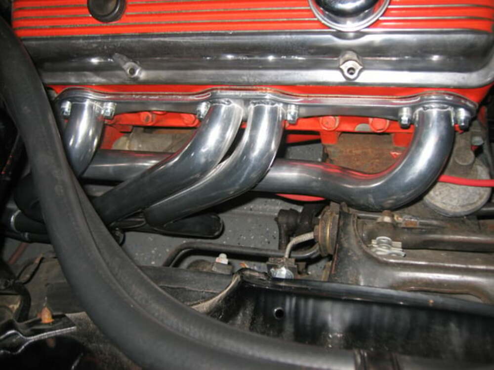 1967-1974 Chevrolet Camaro Header Flowmaster Scavenger Series Elite 814110